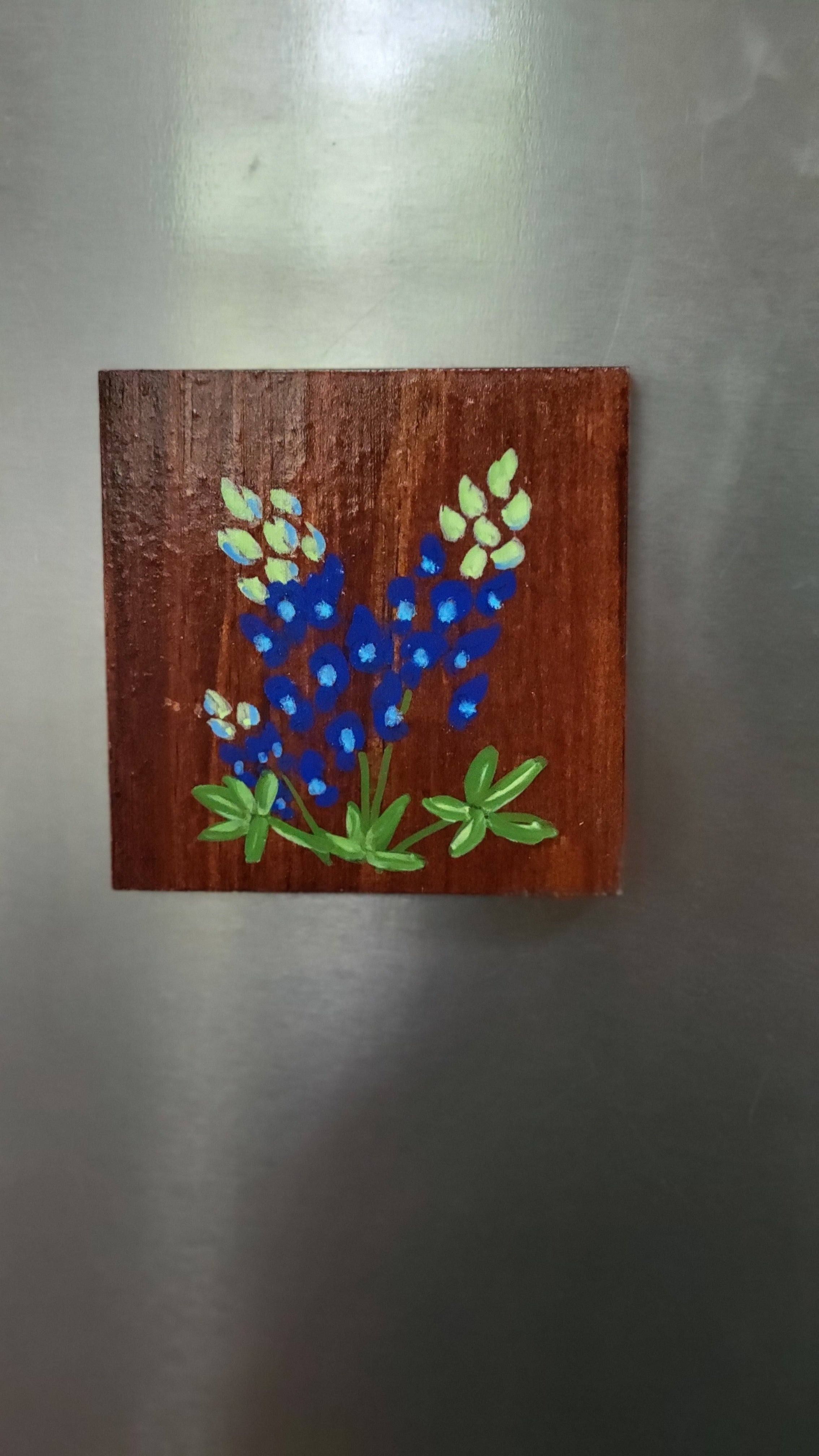 Floral Farm Magnet: Bluebonnets