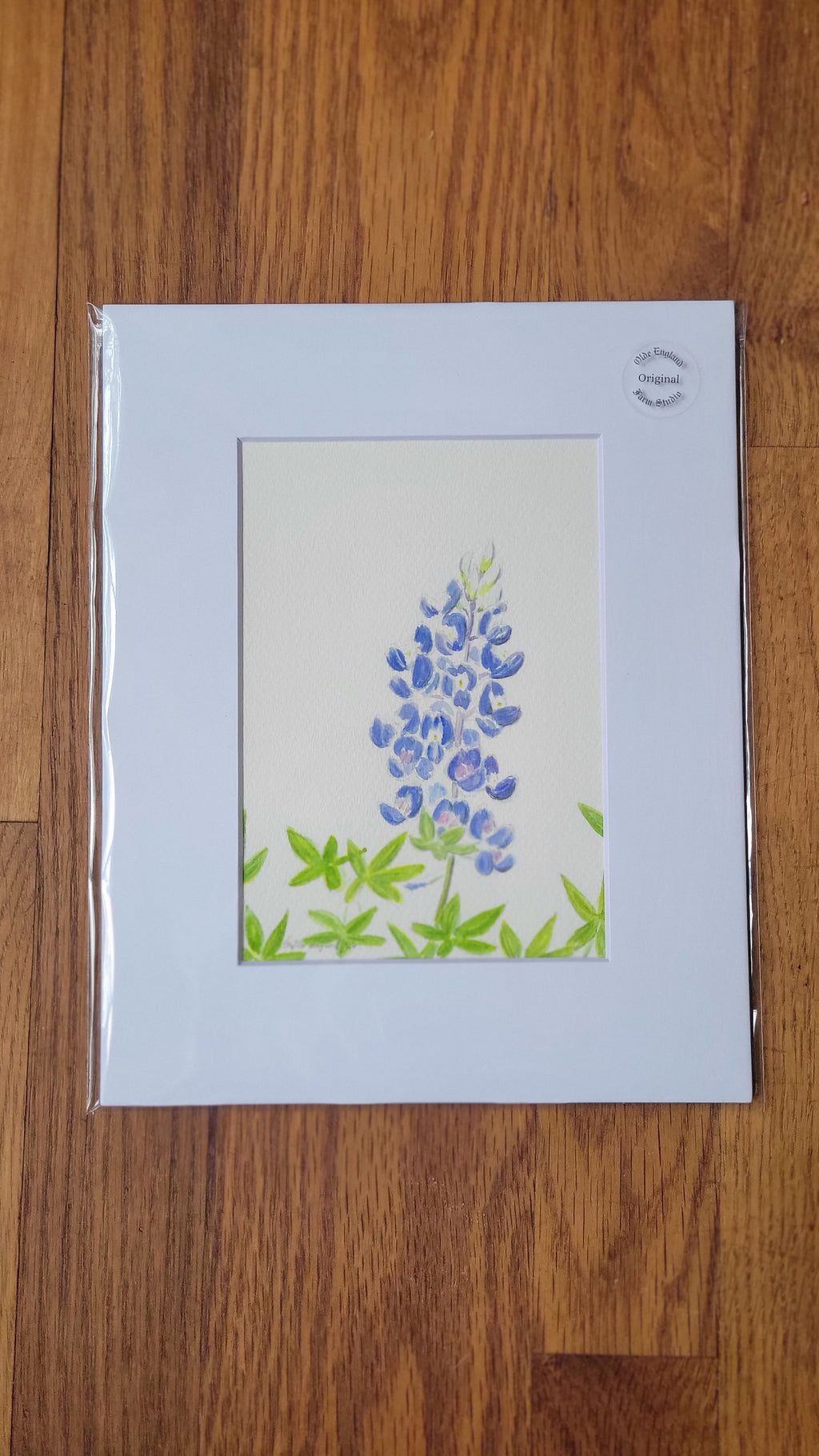 5x7 Matted Original Art Piece
