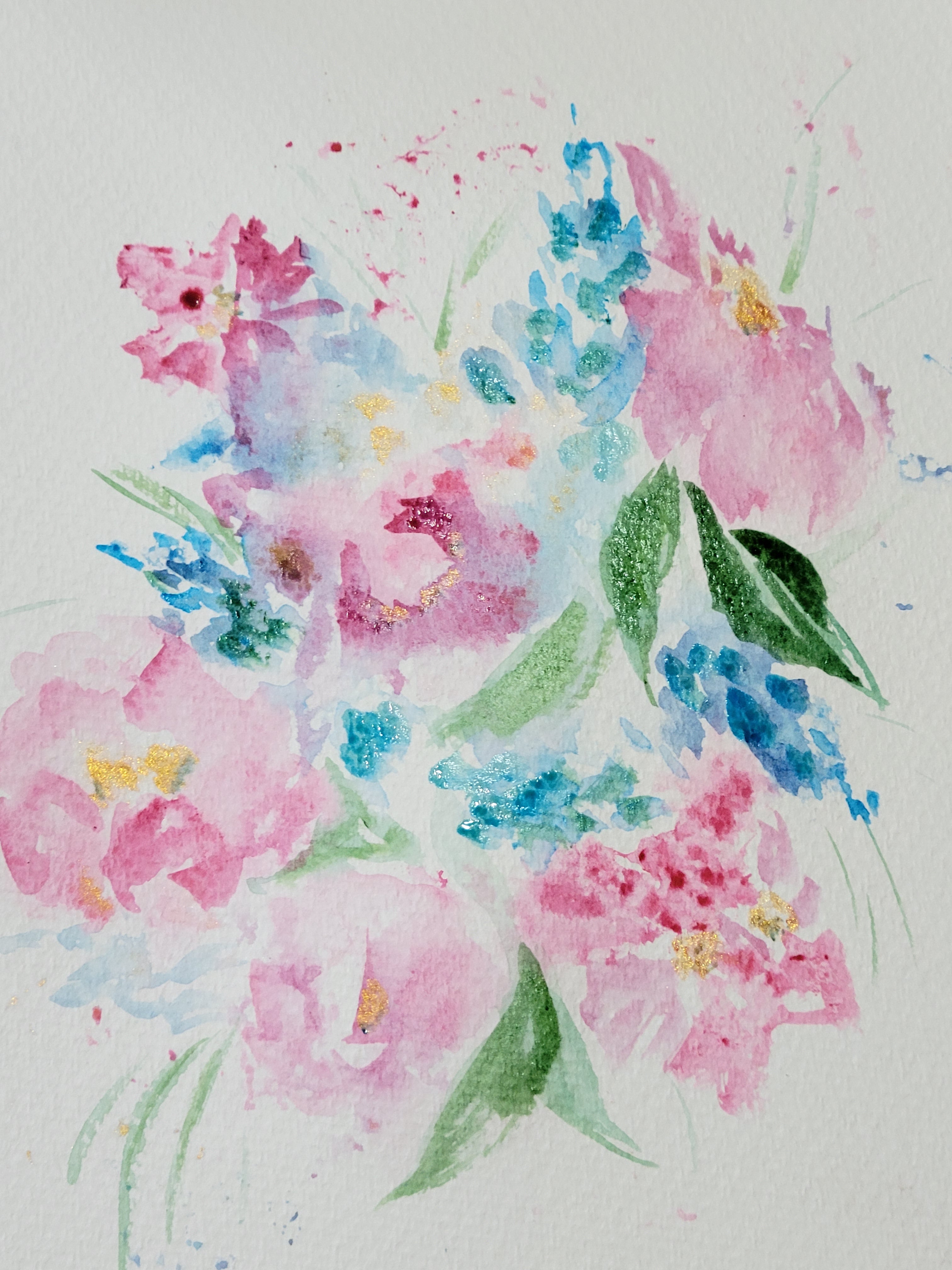 Burst of Spring Card